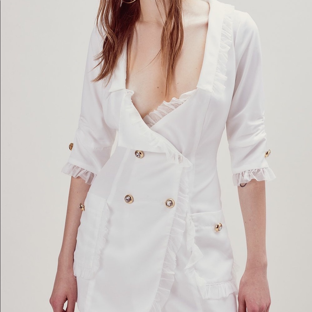NWT For love and lemons royale blazer dress xs